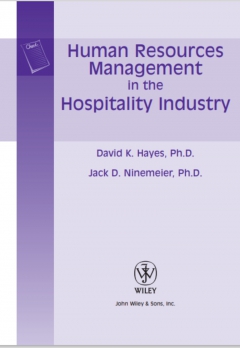 Human Resources Management in the Hospitality Industry