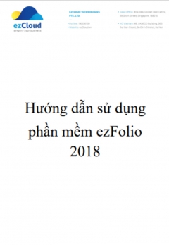 Tin học ứng dụng _ ezFolio2018FOUserGuideVN
