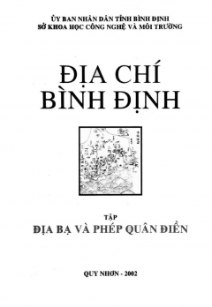ĐỊA CHÍ BÌNH ĐỊNH