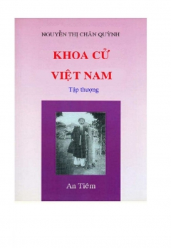 KHOA CỬ VIỆT NAM - TẬP THƯỢNG