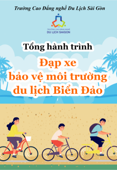TỔNG HÀNH TRÌNH ĐẠP XE BẢO VỆ MÔI TRƯỜNG DU LỊCH BIỂN ĐẢO