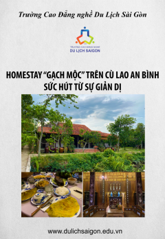 HOMESTAY “GẠCH MỘC” TRÊN CÙ LAO AN BÌNH – SỨC HÚT TỪ SỰ GIẢN DỊ